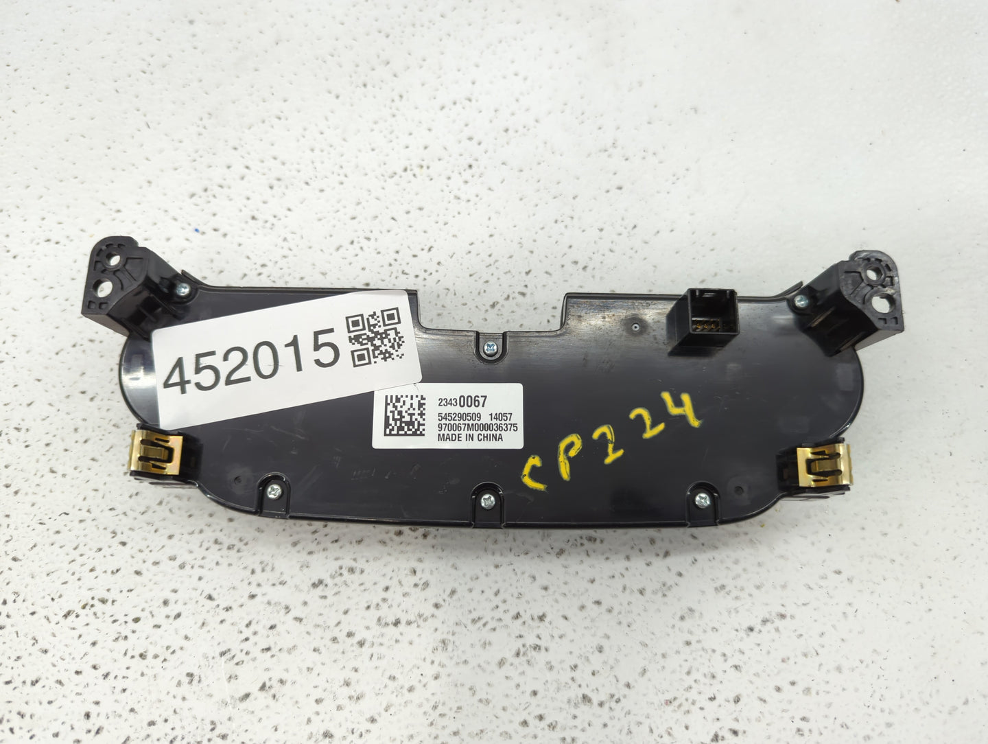 2014-2016 Chevrolet Malibu Radio Control Panel - Oemusedautoparts1.com