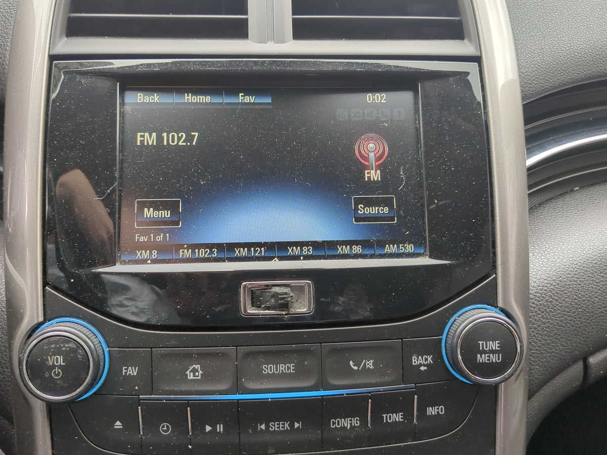 2014-2016 Chevrolet Malibu Radio AM FM Cd Player Receiver Replacement Fits Fits 2014 2015 2016 OEM Used Auto Parts - Oemused