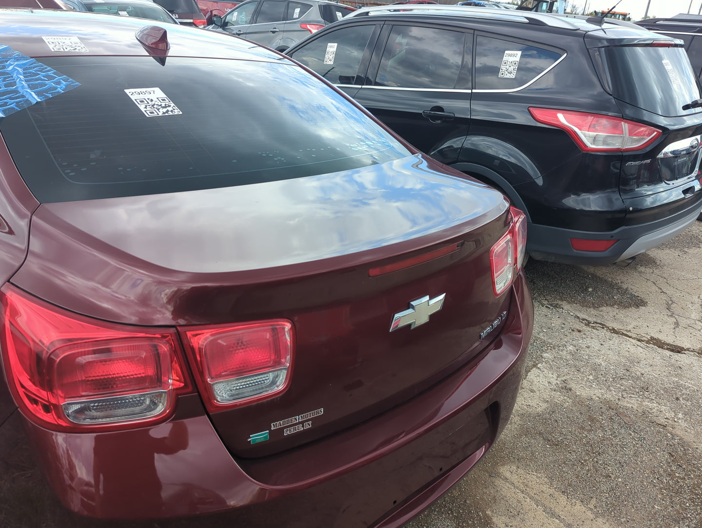 2013-2016 Chevrolet Malibu Trunk/decklid/hatch/tailgate Oem 5009961 - Oemusedautoparts1.com