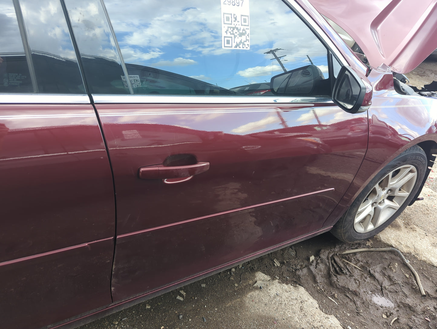 2014-2016 Chevrolet Malibu Passenger Front Door Oem 5009993 - Oemusedautoparts1.com
