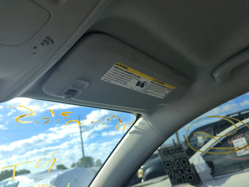2013-2016 Chevrolet Malibu Sun Visor Shade Replacement Passenger Right Mirror Fits Fits 2013 2014 2015 2016 OEM Used Auto Pa