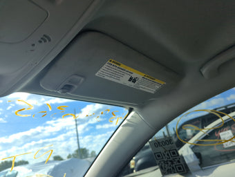 compare product 2013-2016 Chevrolet Malibu Sun Visor Shade Replacement Passenger Right Mirror Fits Fits 2013 2014 2015 2016 OEM Used Auto Parts