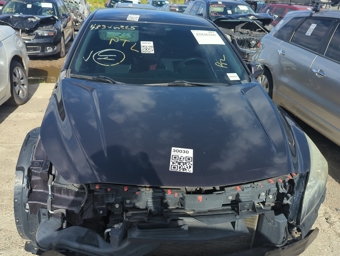 2013-2016 Chevrolet Malibu Hood Oem 5026626 - Oemusedautoparts1.com