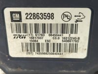 2013-2016 Chevrolet Malibu ABS Pump Control Module Replacement P/N:22863598 22838815, 22971448 Fits Fits 2012 2013 2014 2015