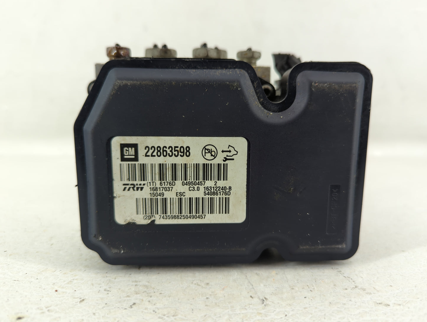 2013-2016 Chevrolet Malibu ABS Pump Control Module Replacement P/N:22863598 Fits Fits 2012 2013 2014 2015 2016 OEM Used Auto