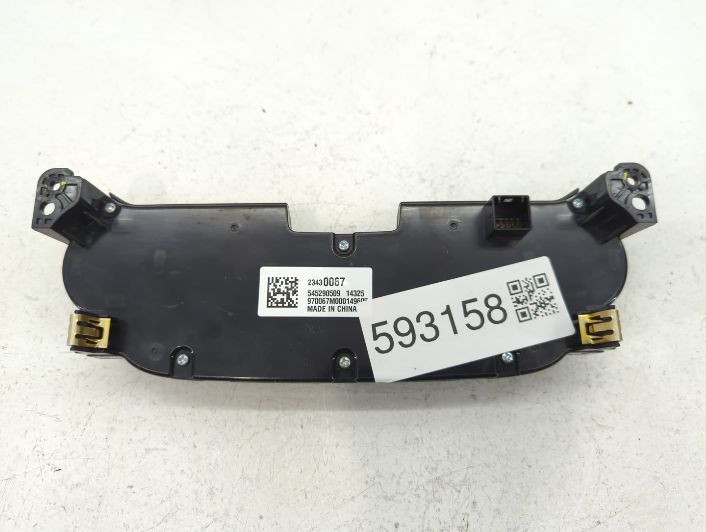 2014-2016 Chevrolet Malibu Radio AM FM Cd Player Receiver Replacement P/N:23430067 Fits Fits 2014 2015 2016 OEM Used Auto Pa