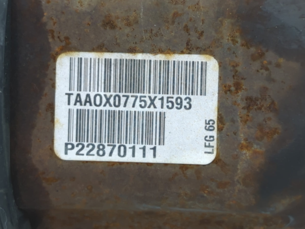 2015 Chevrolet Malibu Axle Shaft Front Passenger Cv C/v 638983 - Oemusedautoparts1.com