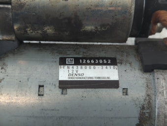 compare product 2015-2016 Chevrolet Malibu Car Starter Motor Solenoid OEM P/N:TN438000-2410 12663052 Fits Fits 2015 2016 2017 2018 2019 2020 2021 OEM Used Auto Parts