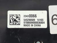 2014-2016 Chevrolet Malibu Am Fm Cd Player Radio Receiver - Oemusedautoparts1.com