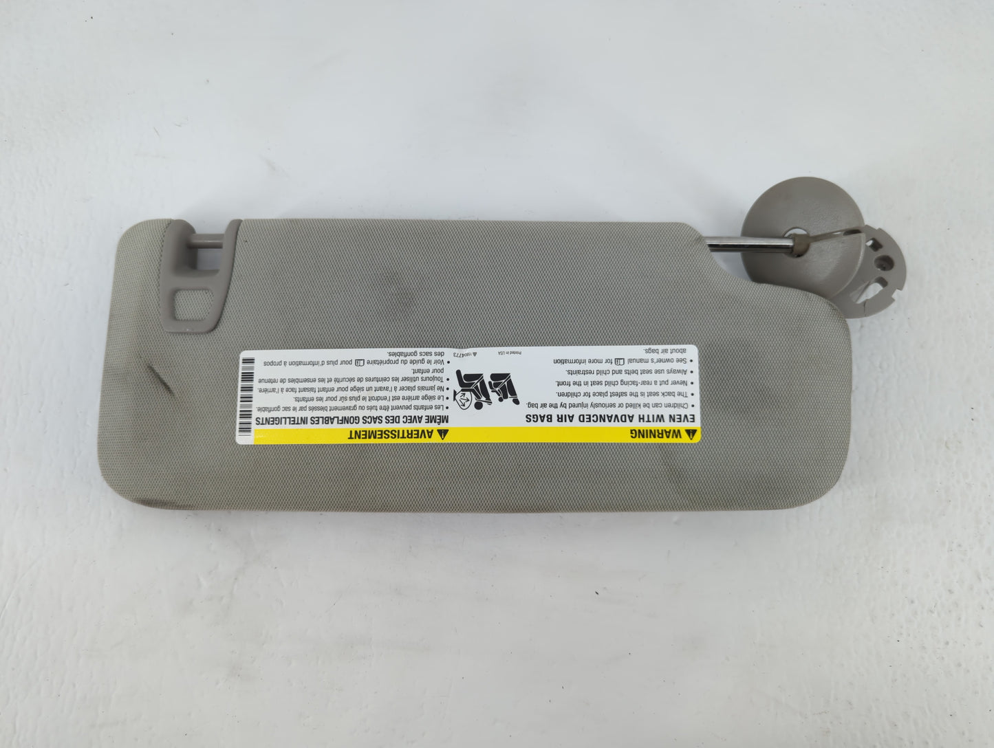 2013-2016 Chevrolet Malibu Sun Visor Shade Replacement Driver Left Mirror Fits Fits 2013 2014 2015 2016 OEM Used Auto Parts 