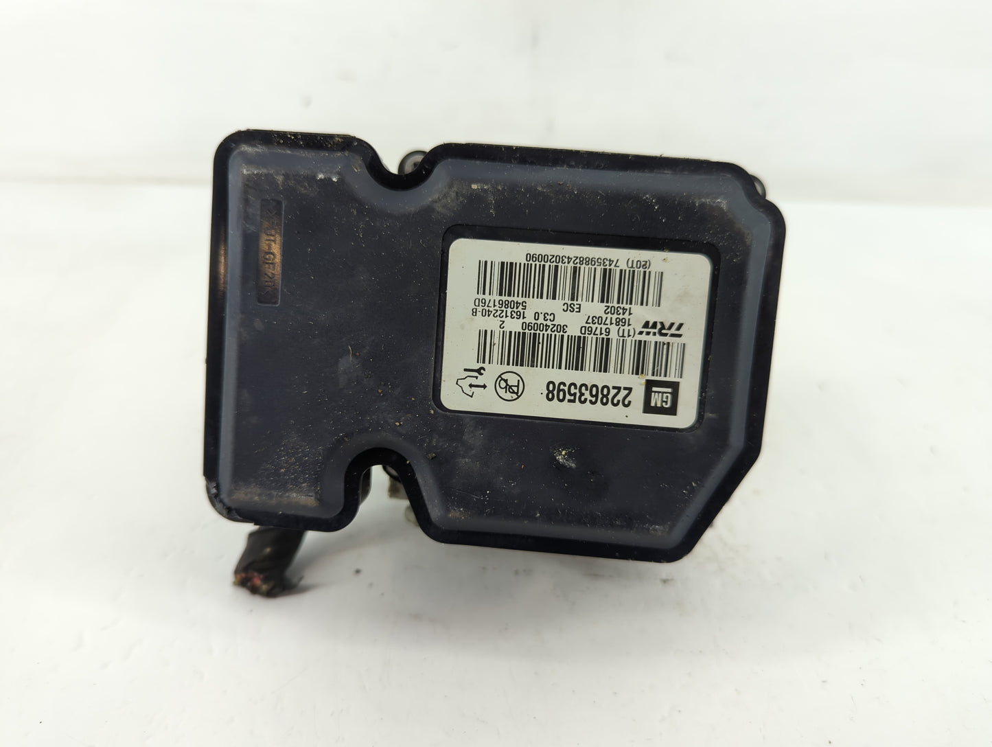2013-2016 Chevrolet Malibu ABS Pump Control Module Replacement P/N:22863598 Fits Fits 2012 2013 2014 2015 2016 OEM Used Auto
