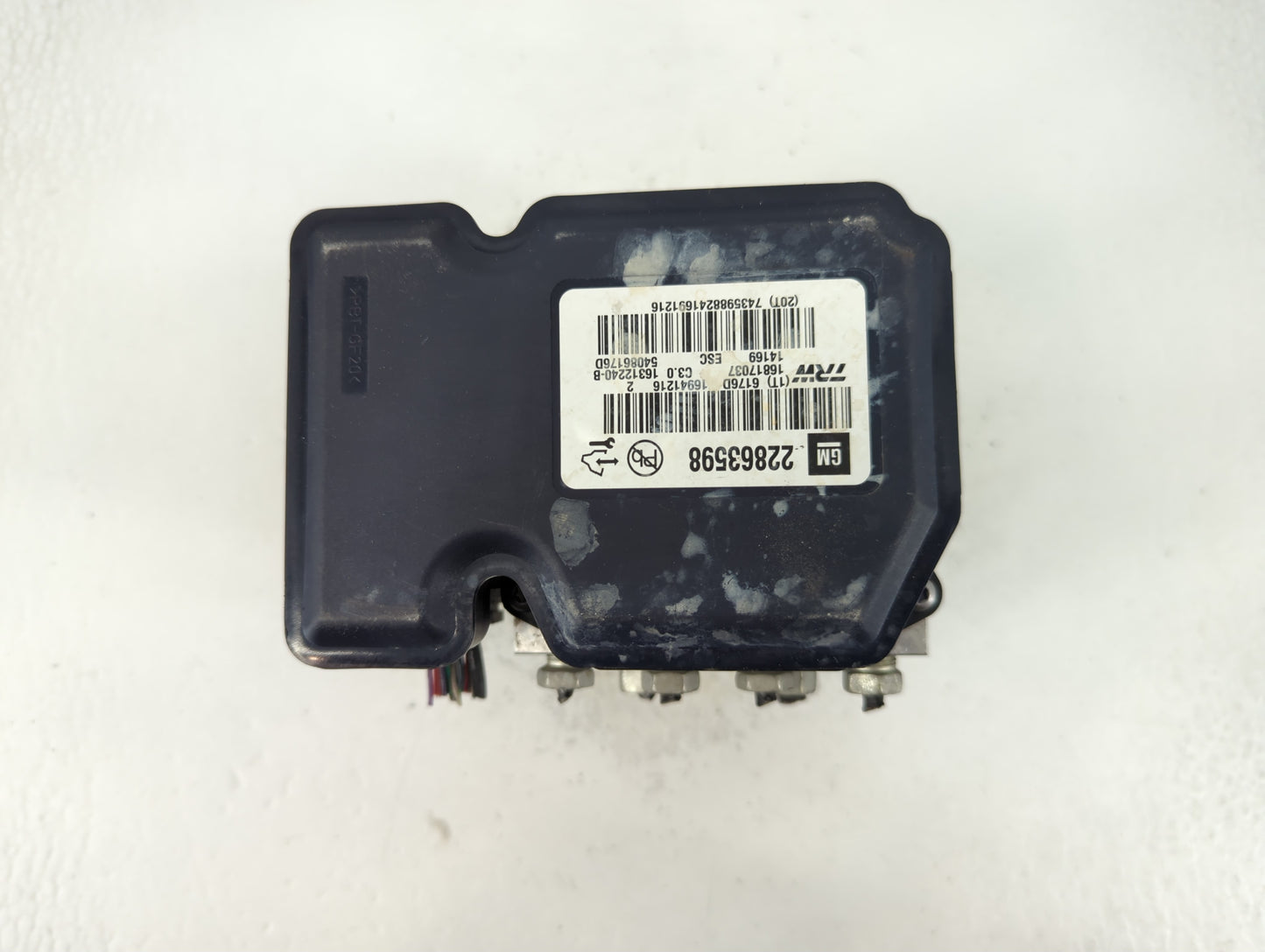 2013-2016 Chevrolet Malibu ABS Pump Control Module Replacement P/N:22863598 Fits Fits 2012 2013 2014 2015 2016 OEM Used Auto