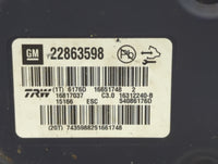2013-2016 Chevrolet Malibu ABS Pump Control Module Replacement P/N:22863598 Fits Fits 2012 2013 2014 2015 2016 OEM Used Auto