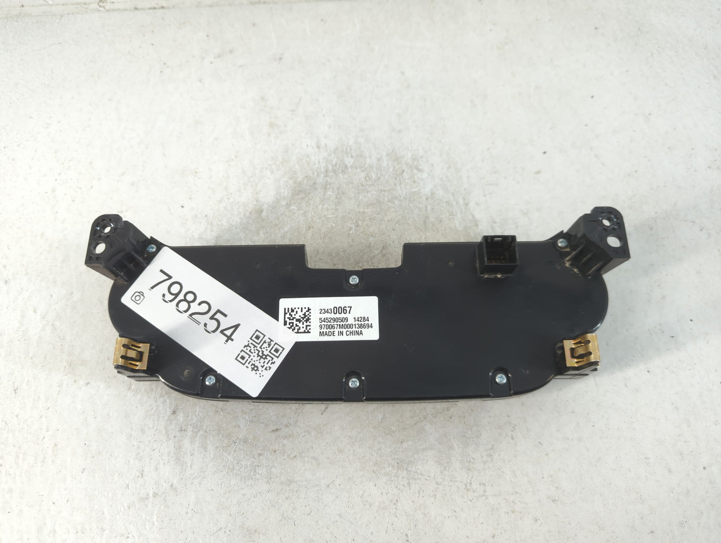 2014-2016 Chevrolet Malibu Climate Control Module Temperature AC/Heater Replacement P/N:23430067 Fits Fits 2014 2015 2016 OE