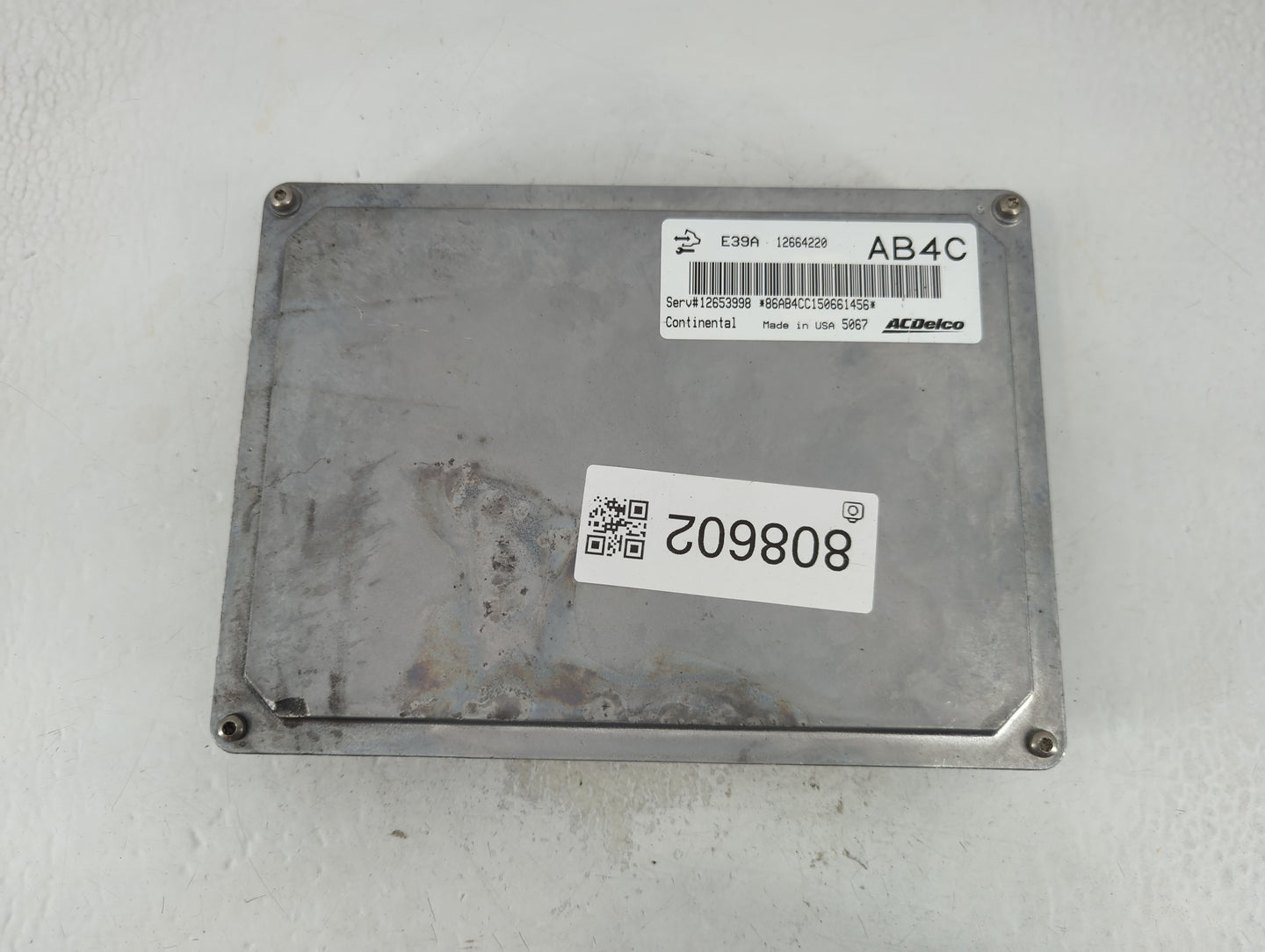 2013-2016 Chevrolet Malibu PCM Engine Control Computer ECU ECM PCU OEM P/N:12664220 Fits Fits 2013 2014 2015 2016 OEM Used A