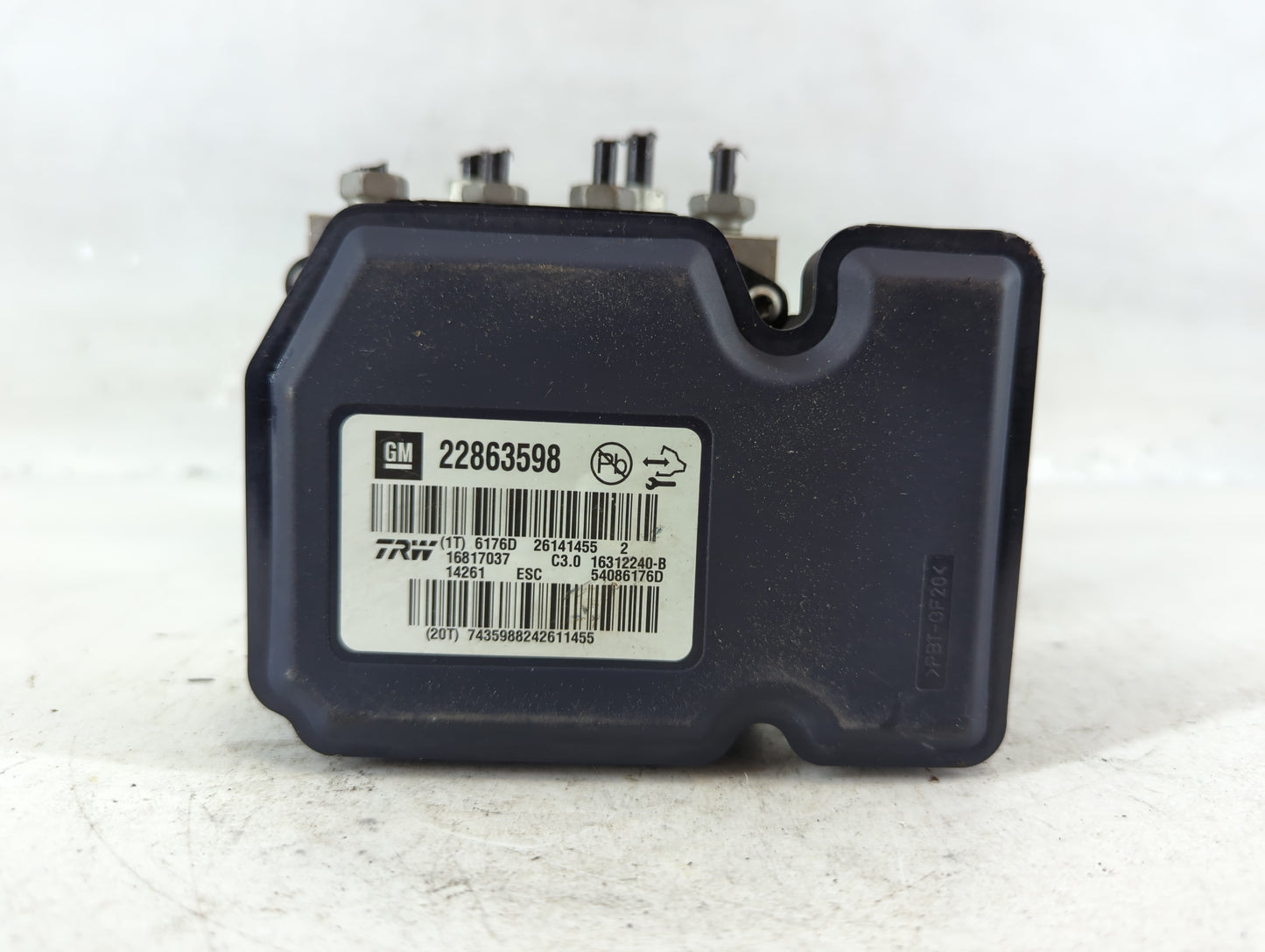 2013-2016 Chevrolet Malibu ABS Pump Control Module Replacement P/N:22863598 Fits Fits 2012 2013 2014 2015 2016 OEM Used Auto