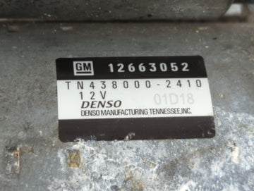 2015-2016 Chevrolet Malibu Car Starter Motor Solenoid OEM P/N:12663052 Fits Fits 2015 2016 2017 2018 2019 2020 2021 OEM Used Auto Parts