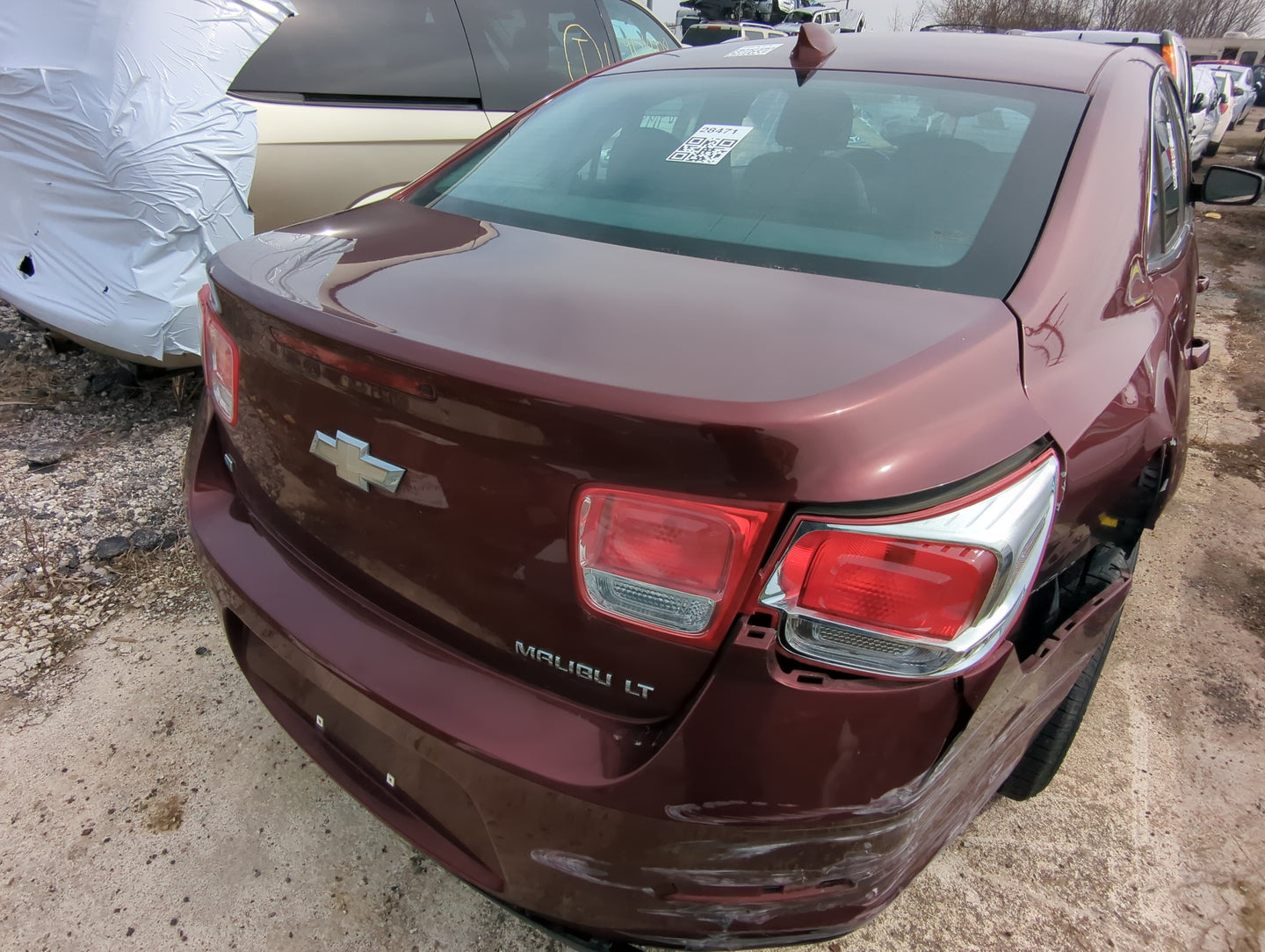 2013-2016 Chevrolet Malibu Trunk/decklid/hatch/tailgate Oem - Oemusedautoparts1.com