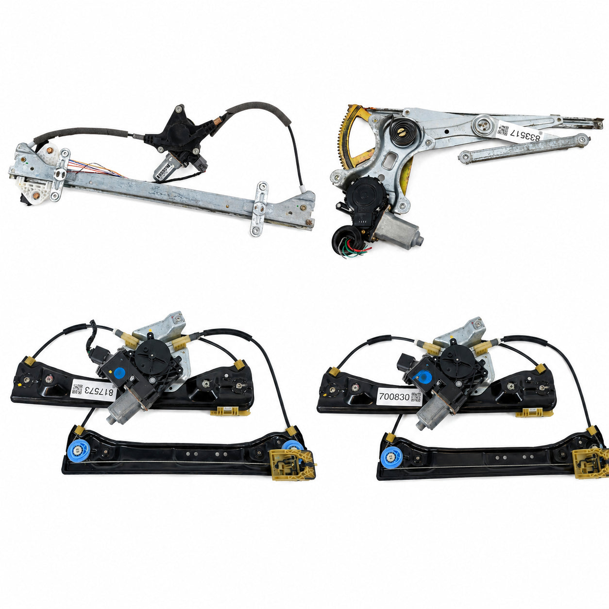 2013-2016 Chevrolet Malibu Used Driver Left Rear Window Regulator 827094 - Oemusedautoparts1.com