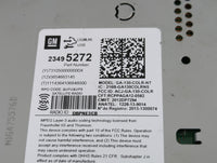 2014-2016 Chevrolet Malibu Radio AM FM Cd Player Receiver Replacement P/N:23495272 Fits Fits 2014 2015 2016 OEM Used Auto Pa
