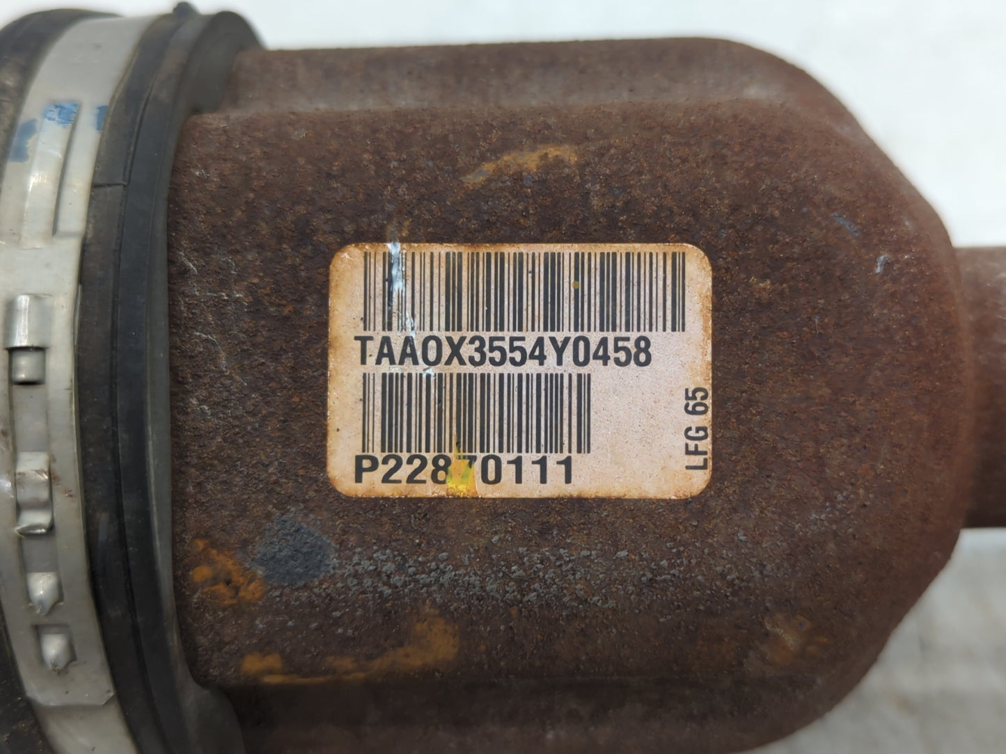 2013-2015 Chevrolet Malibu Axle Shaft Front Passenger Cv C/v - Oemusedautoparts1.com