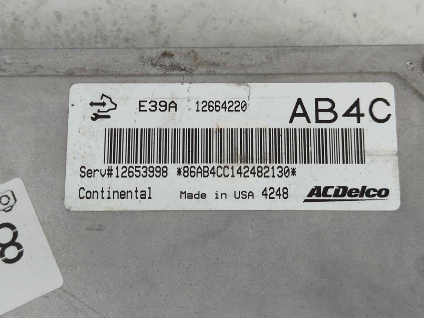 2013-2016 Chevrolet Malibu PCM Engine Control Computer ECU ECM PCU OEM P/N:12653998 12664220 Fits Fits 2013 2014 2015 2016 O