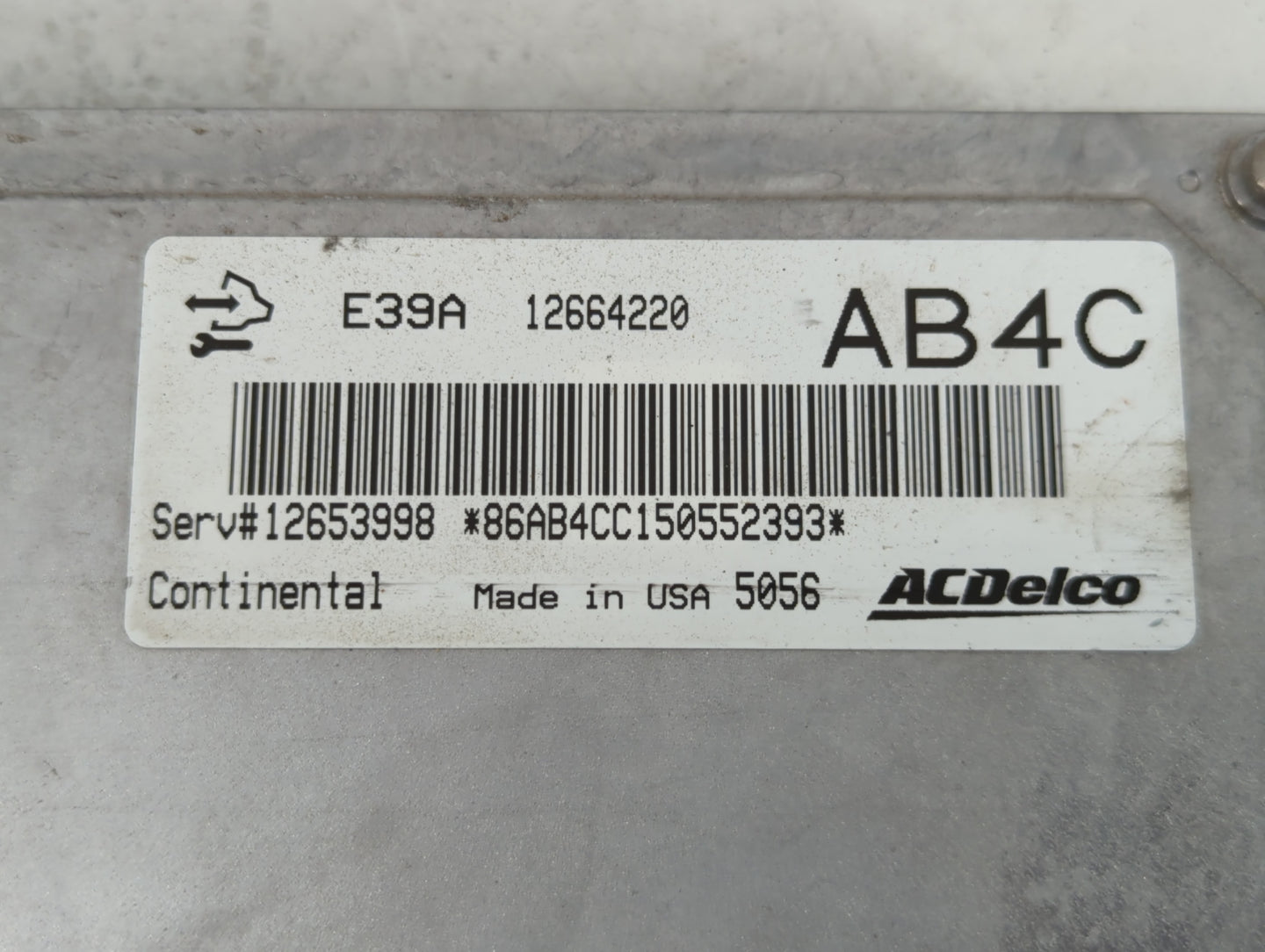2013-2016 Chevrolet Malibu PCM Engine Control Computer ECU ECM PCU OEM P/N:12664220 12653998 Fits Fits 2013 2014 2015 2016 O