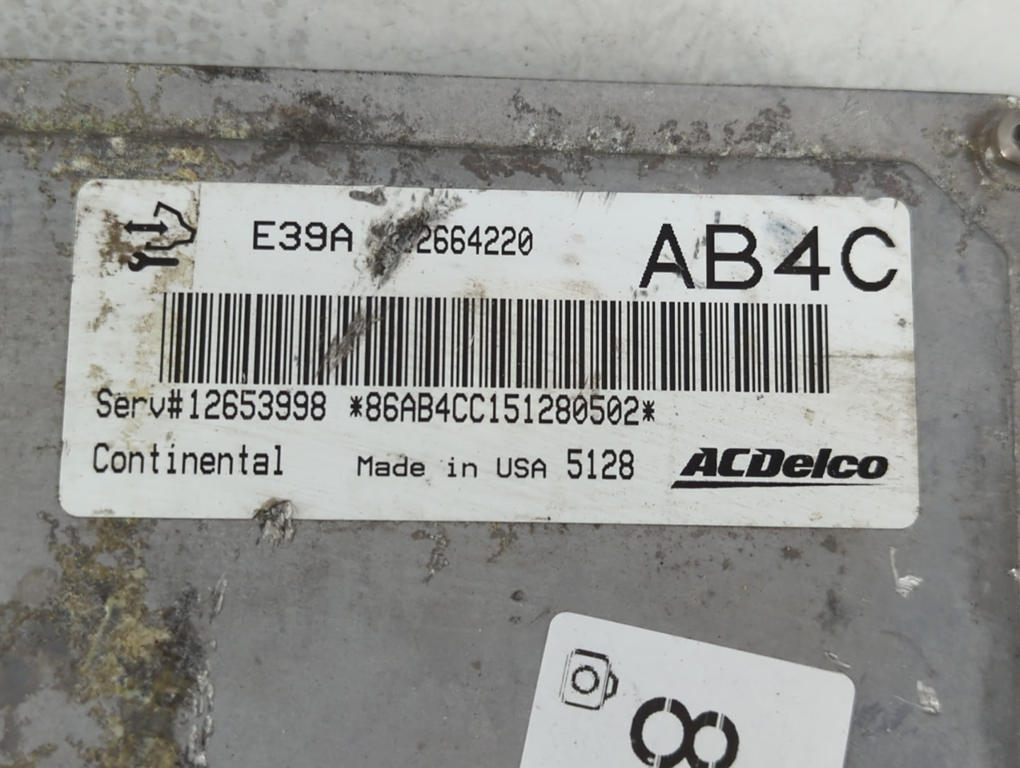 2013-2016 Chevrolet Malibu PCM Engine Control Computer ECU ECM PCU OEM P/N:12653998 2664220 Fits Fits 2013 2014 2015 2016 OE