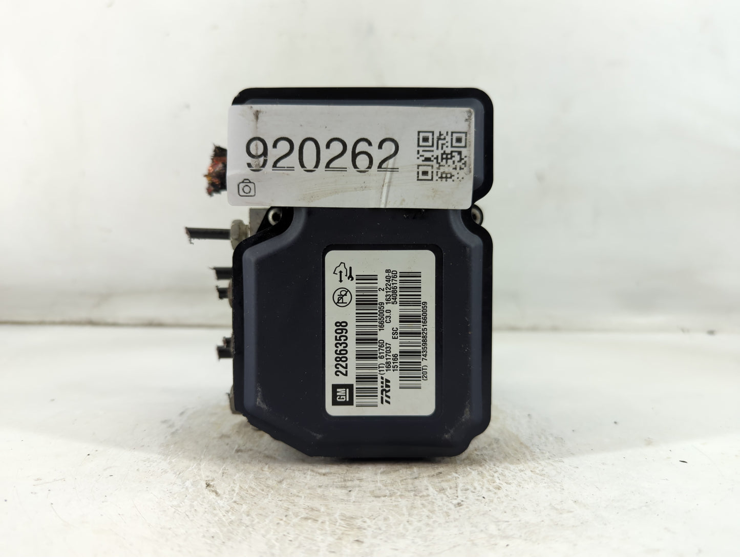 2013-2016 Chevrolet Malibu ABS Pump Control Module Replacement P/N:22863598 Fits Fits 2012 2013 2014 2015 2016 OEM Used Auto