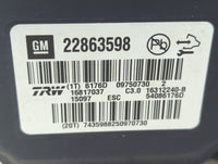 2013-2016 Chevrolet Malibu ABS Pump Control Module Replacement P/N:22863598 Fits Fits 2012 2013 2014 2015 2016 OEM Used Auto