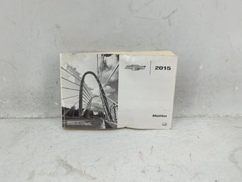 compare product 2015 Chevrolet Malibu Owners Manual Book Guide OEM Used Auto Parts