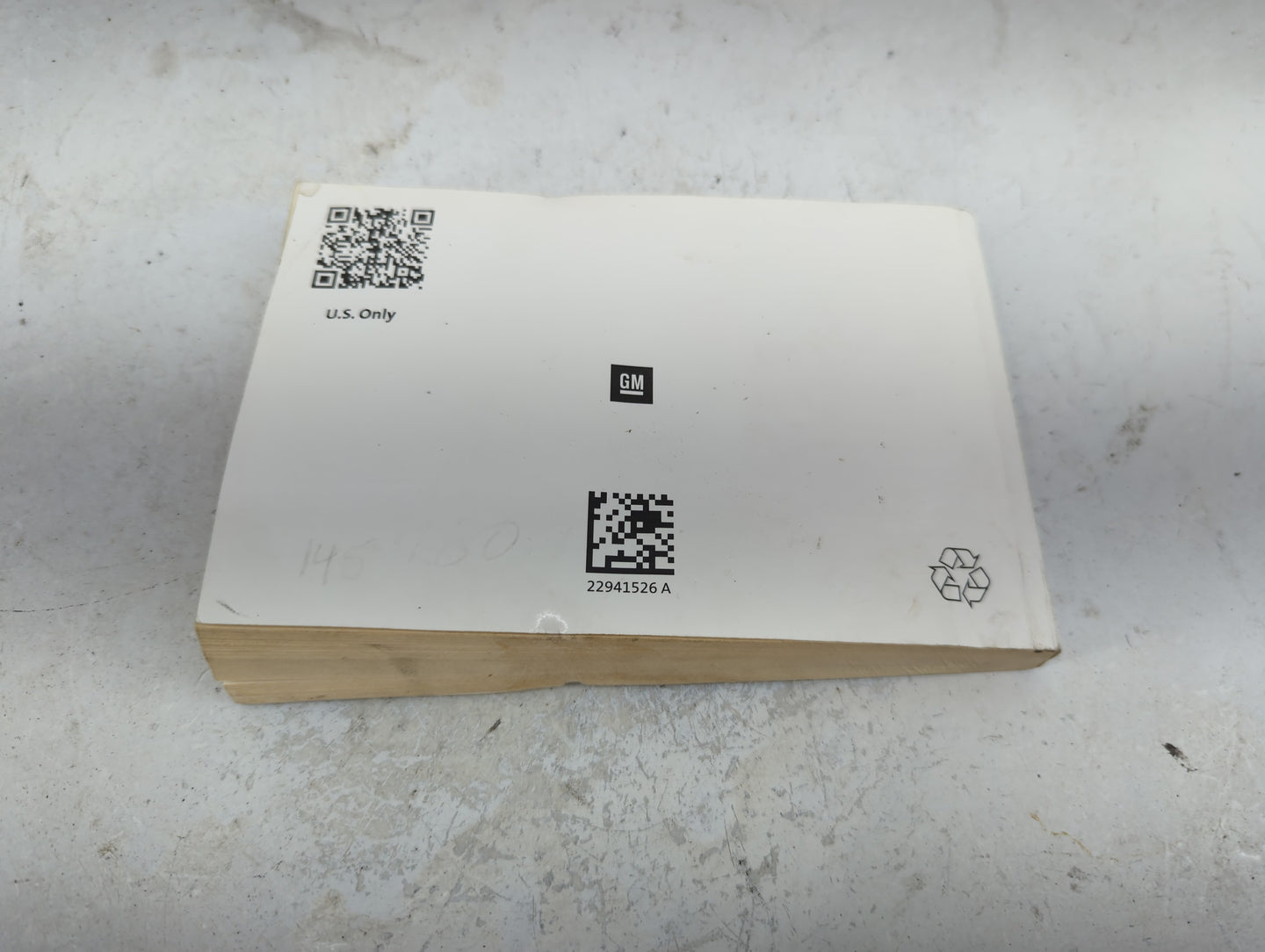2015 Chevrolet Malibu Owners Manual Book Guide OEM Used Auto Parts - Oemusedautoparts1.com
