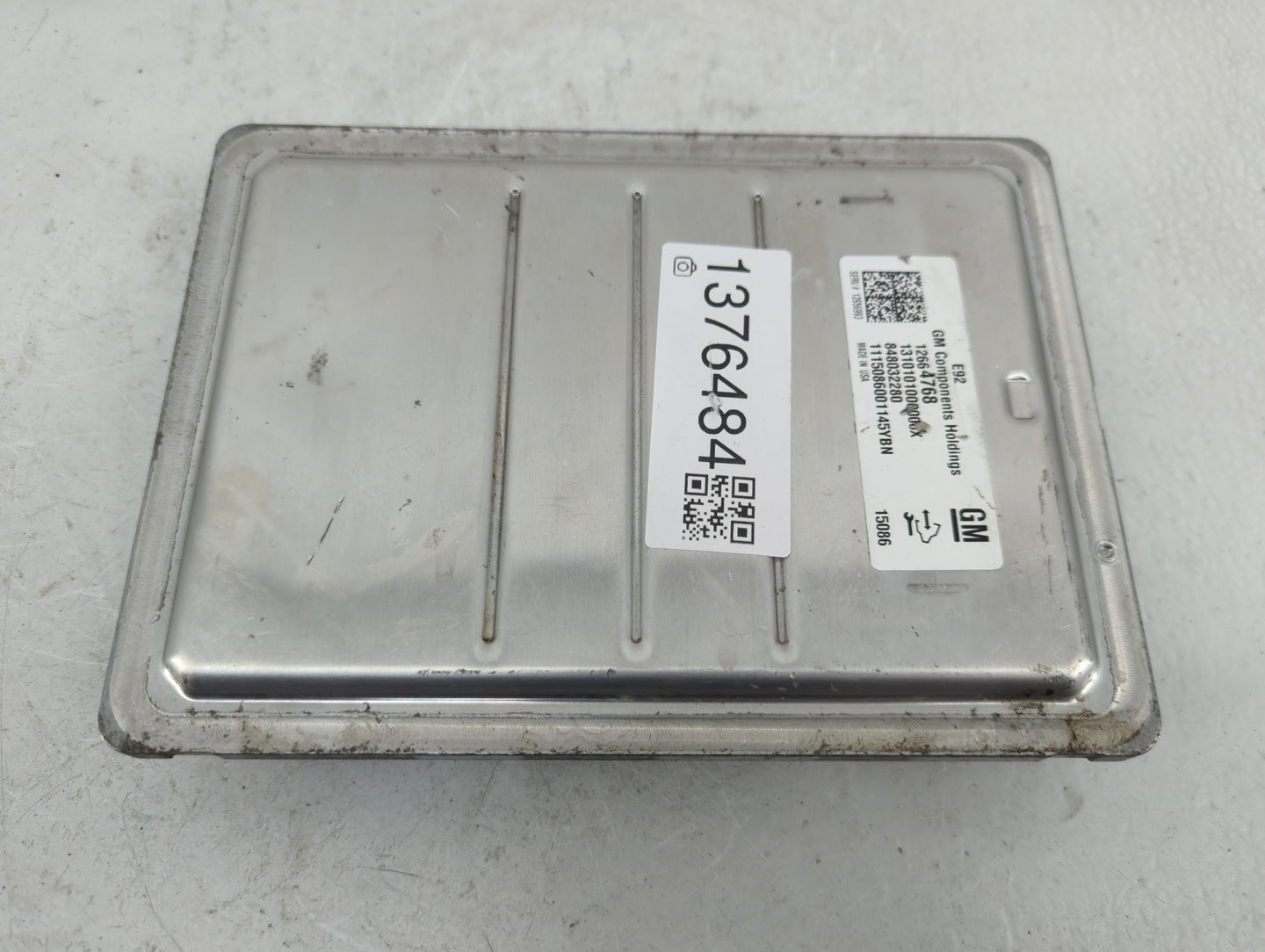 2014-2016 Chevrolet Silverado PCM Engine Control Computer ECU ECM PCU OEM P/N:12664768 Fits Fits 2014 2015 2016 OEM Used Aut
