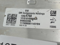 2014-2016 Chevrolet Silverado PCM Engine Control Computer ECU ECM PCU OEM P/N:12664768 Fits Fits 2014 2015 2016 OEM Used Aut