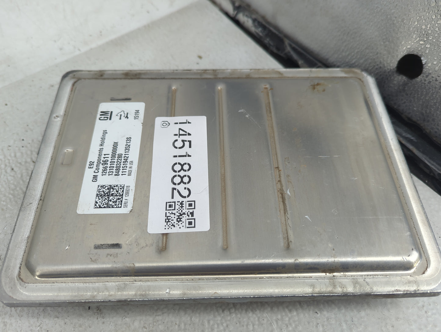2014-2016 Chevrolet Silverado PCM Engine Control Computer ECU ECM PCU OEM P/N:12669611 12669318 Fits Fits 2014 2015 2016 OEM