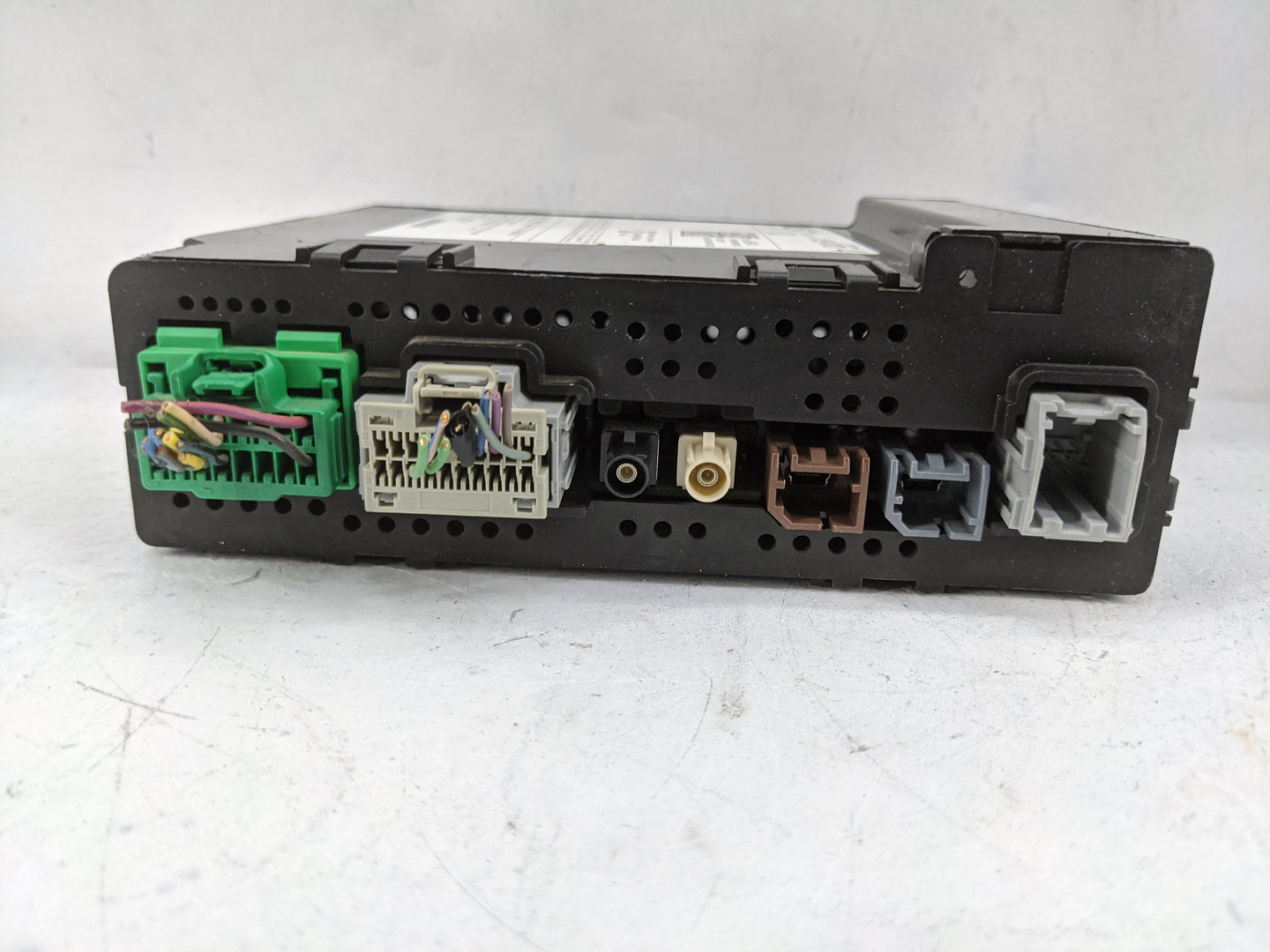 2015 Chevrolet Silverado Radio AM FM Cd Player Receiver Replacement P/N:13596614 111000-5640C101 Fits OEM Used Auto Parts - 