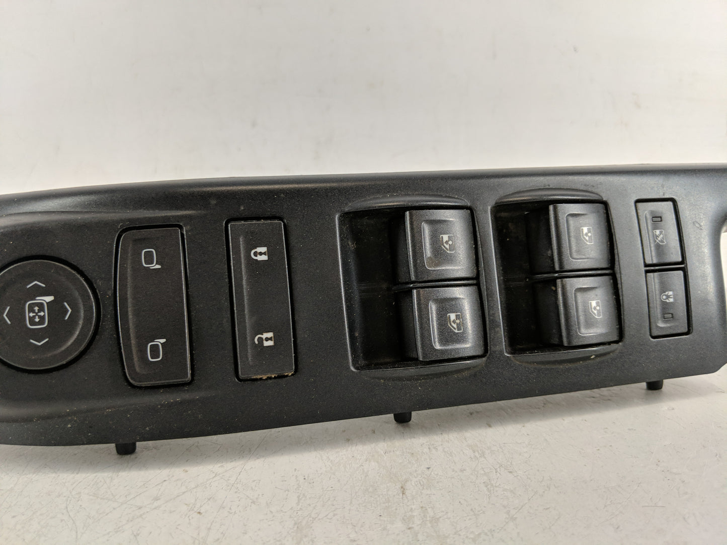 2014-2019 Chevrolet Silverado 1500 Master Power Window Switch Replacement Driver Side Left P/N:23427098 23154700 Fits OEM Us