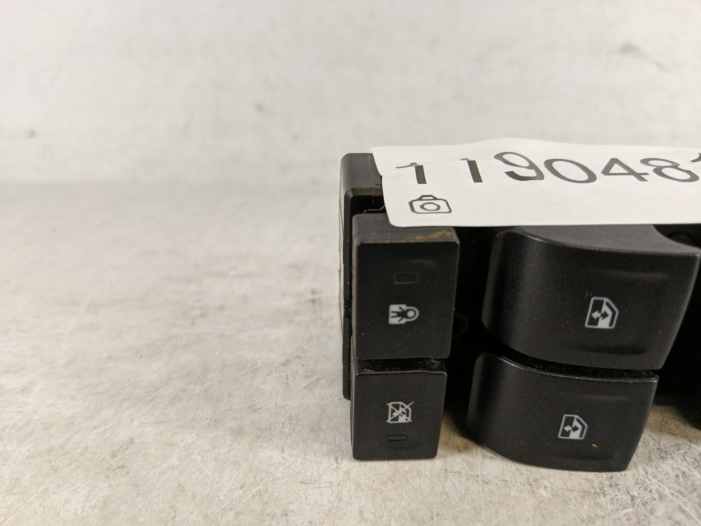 2014-2019 Chevrolet Silverado 1500 Master Power Window Switch Replacement Driver Side Left P/N:23427098 Fits OEM Used Auto P