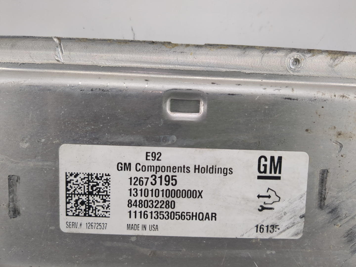 2014-2016 Chevrolet Silverado 1500 PCM Engine Control Computer ECU ECM PCU OEM P/N:12673195 Fits Fits 2014 2015 2016 OEM Use