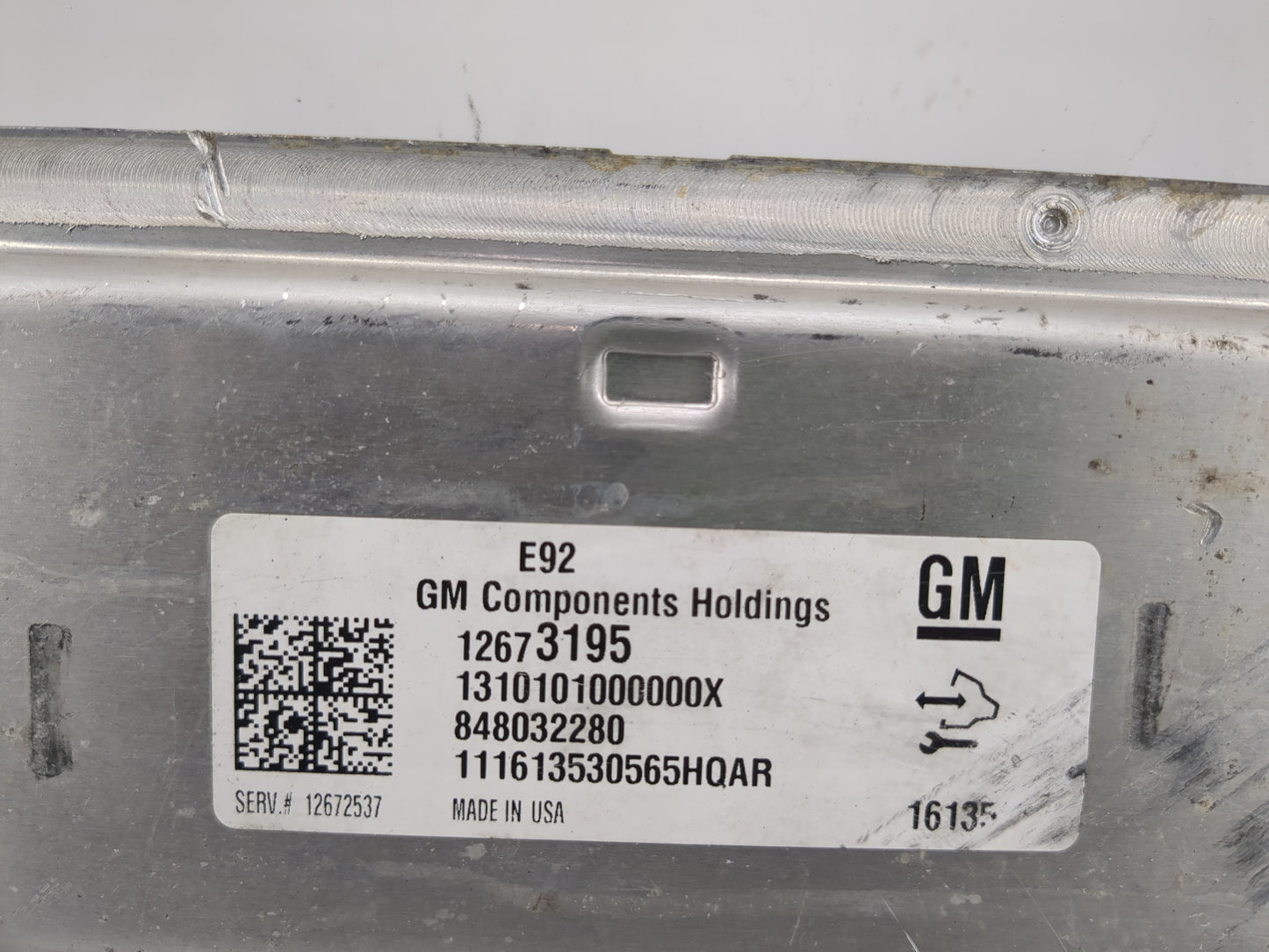 2014-2016 Chevrolet Silverado 1500 PCM Engine Control Computer ECU ECM PCU OEM P/N:12673195 Fits Fits 2014 2015 2016 OEM Use