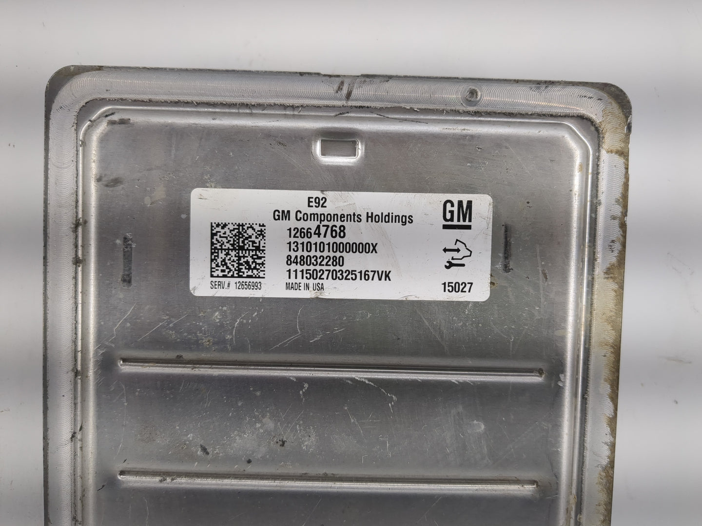 2014-2016 Chevrolet Silverado 1500 PCM Engine Control Computer ECU ECM PCU OEM Fits Fits 2014 2015 2016 OEM Used Auto Parts 