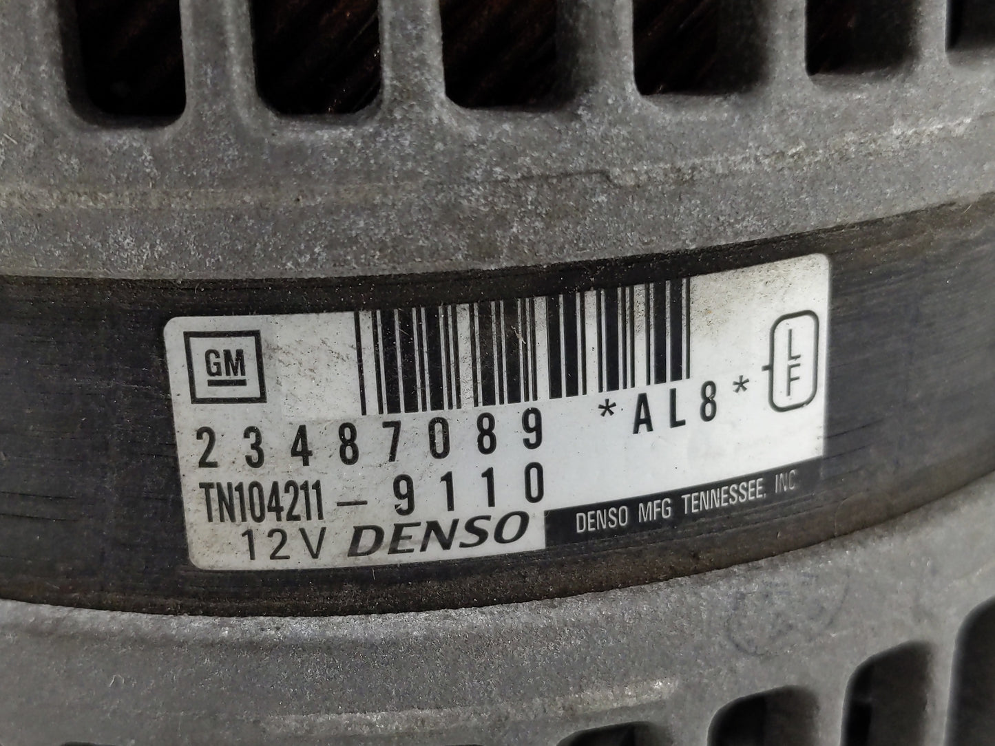 2014-2019 Chevrolet Silverado 1500 Alternator Replacement Generator Charging Assembly Engine OEM P/N:TN104211-9110 23487089 