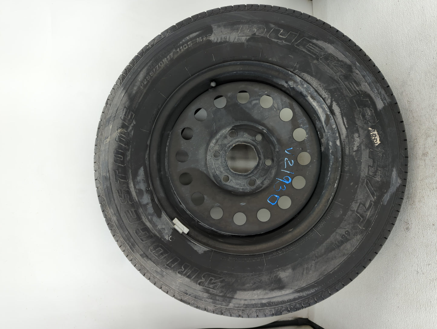 Chevrolet Silverado 1500 Spare Donut Tire Wheel Rim Oem - Oemusedautoparts1.com