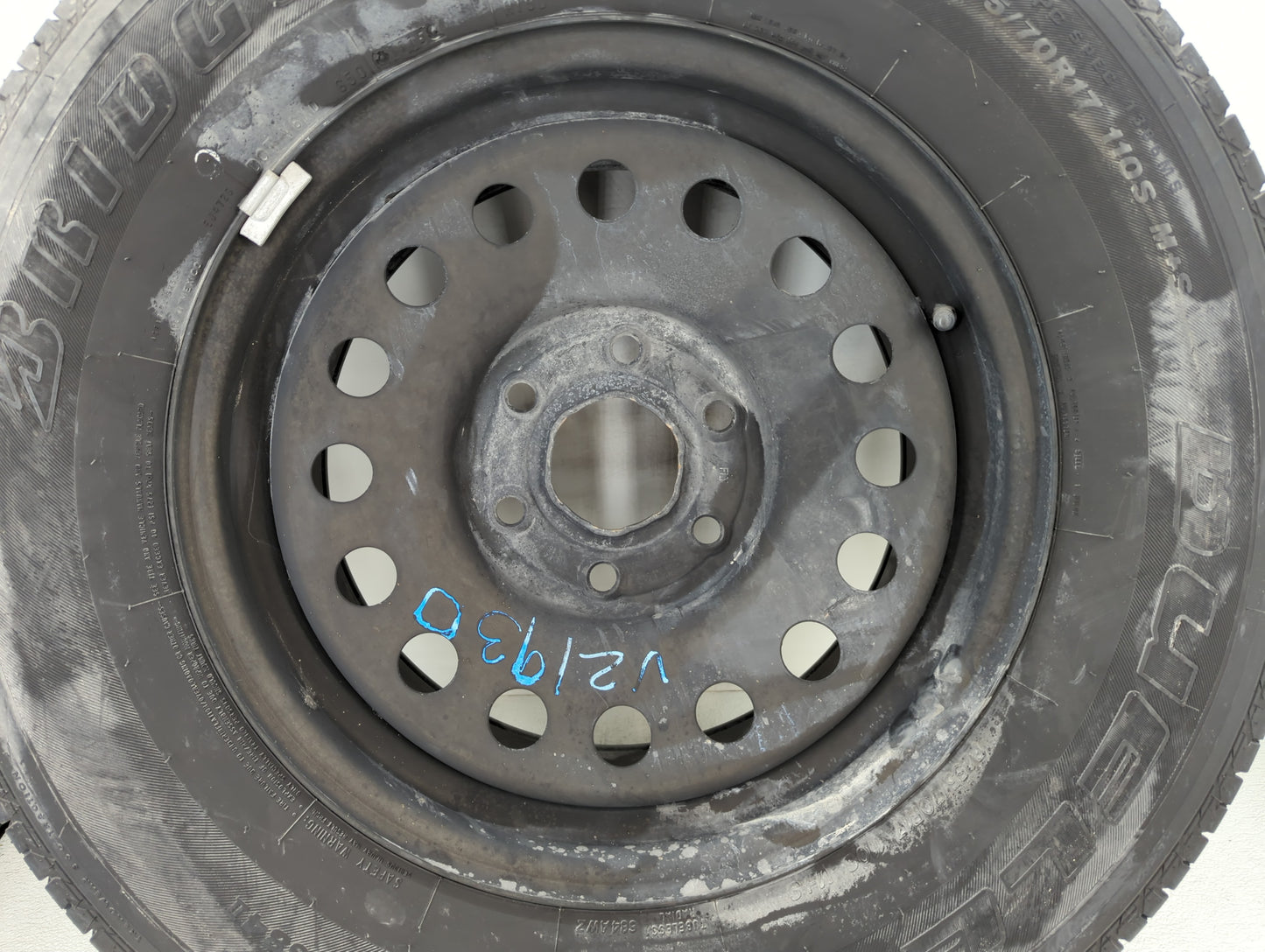 Chevrolet Silverado 1500 Spare Donut Tire Wheel Rim Oem - Oemusedautoparts1.com
