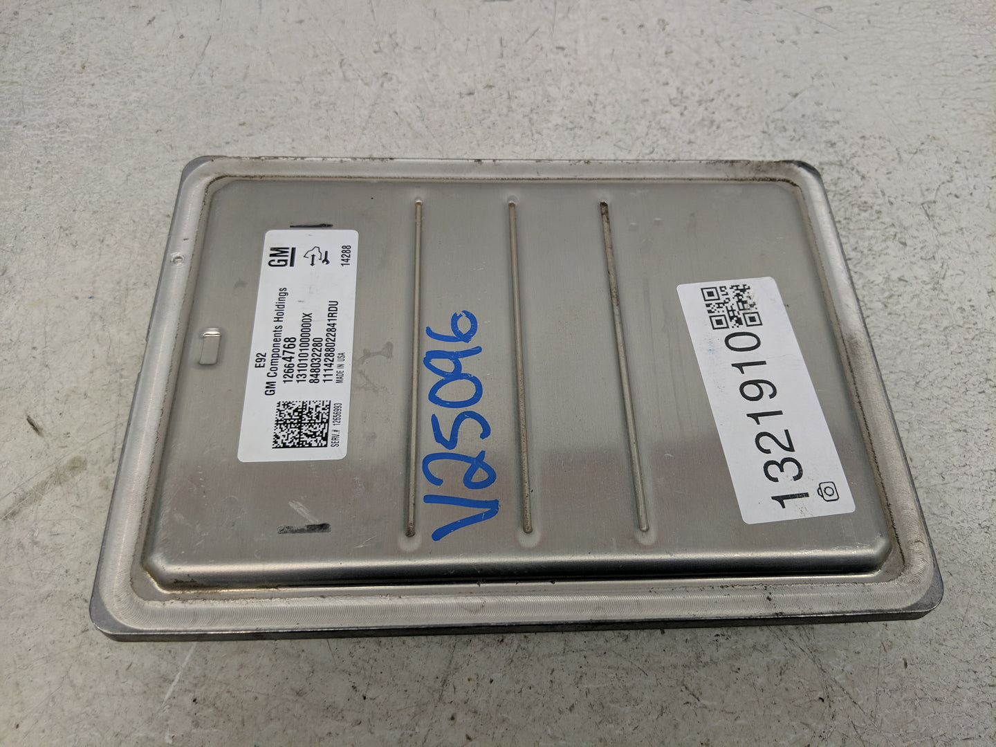 2014-2016 Chevrolet Silverado 1500 PCM Engine Control Computer ECU ECM PCU OEM P/N:12664768 848032280 Fits Fits 2014 2015 20