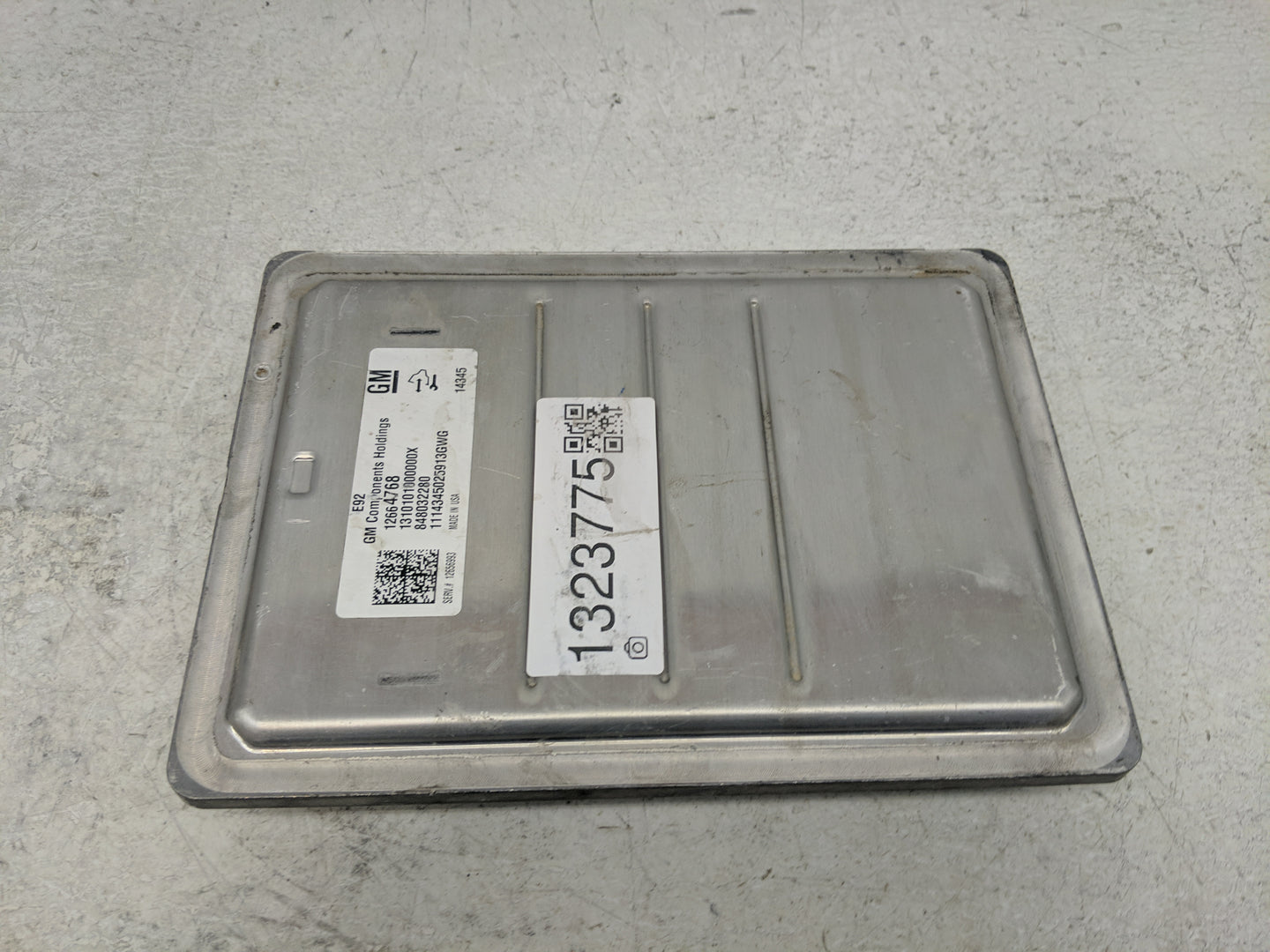 2014-2016 Chevrolet Silverado 1500 PCM Engine Control Computer ECU ECM PCU OEM P/N:848032280 12664768 Fits Fits 2014 2015 20