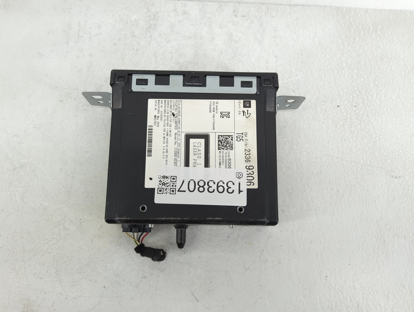 2015-2019 Chevrolet Silverado 1500 Radio AM FM Cd Player Receiver Replacement P/N:23369306 Fits Fits 2015 2016 2017 2018 201