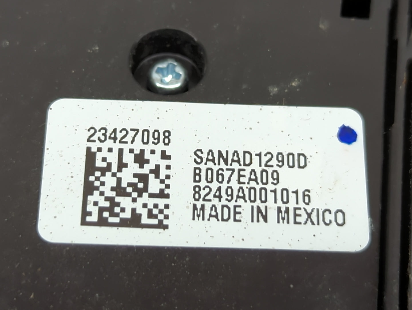 2014-2019 Chevrolet Silverado 1500 Master Power Window Switch Replacement Driver Side Left P/N:23427098 Fits OEM Used Auto P