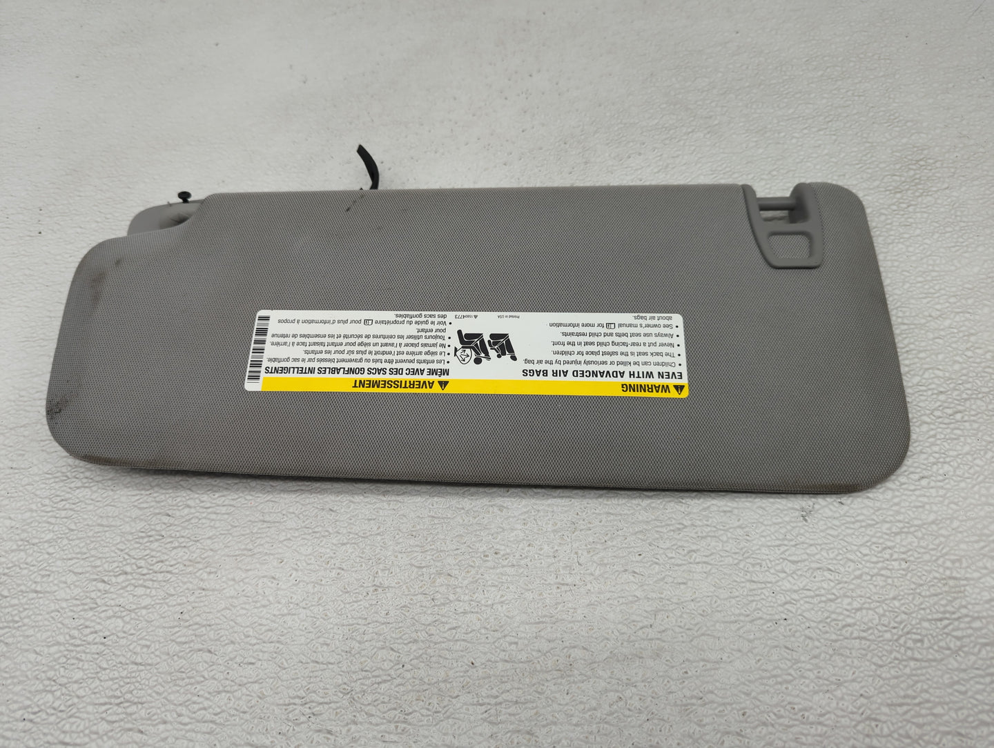 2014-2019 Chevrolet Silverado 1500 Sun Visor Shade Replacement Passenger Right Mirror Fits Fits 2014 2015 2016 2017 2018 201