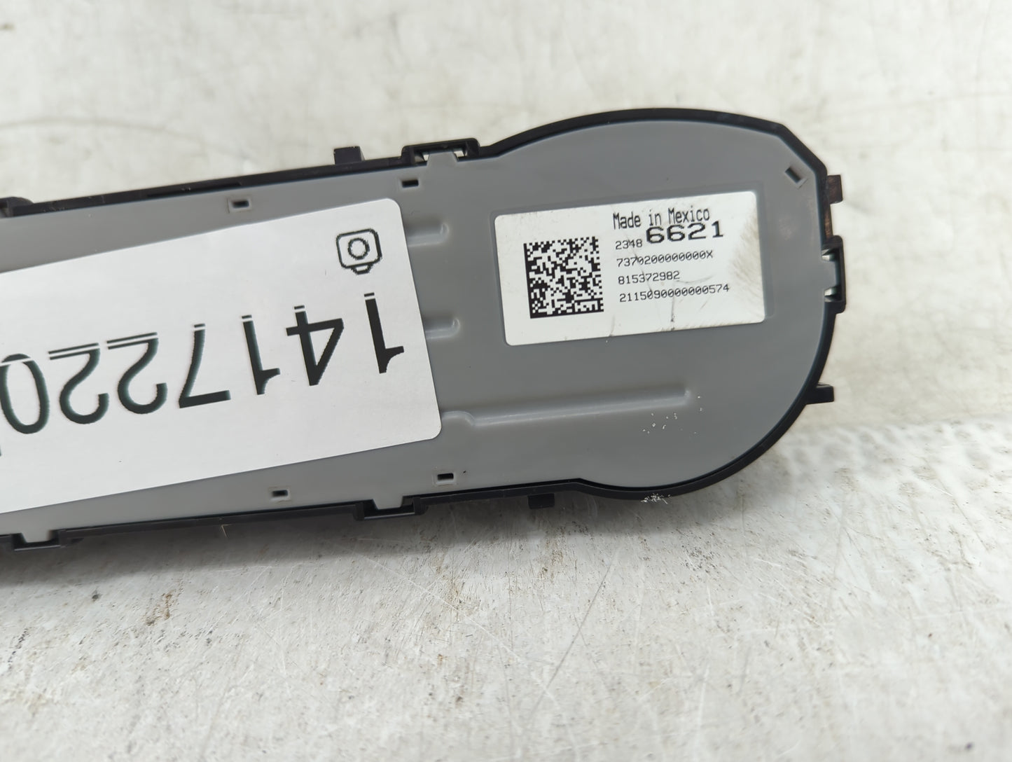 2014-2018 Chevrolet Silverado 1500 Climate Control Module Temperature AC/Heater Replacement P/N:23486621 Fits OEM Used Auto 